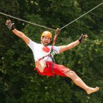 Zipline odrasel 2x dvosmerna vožnja DARILNI BON